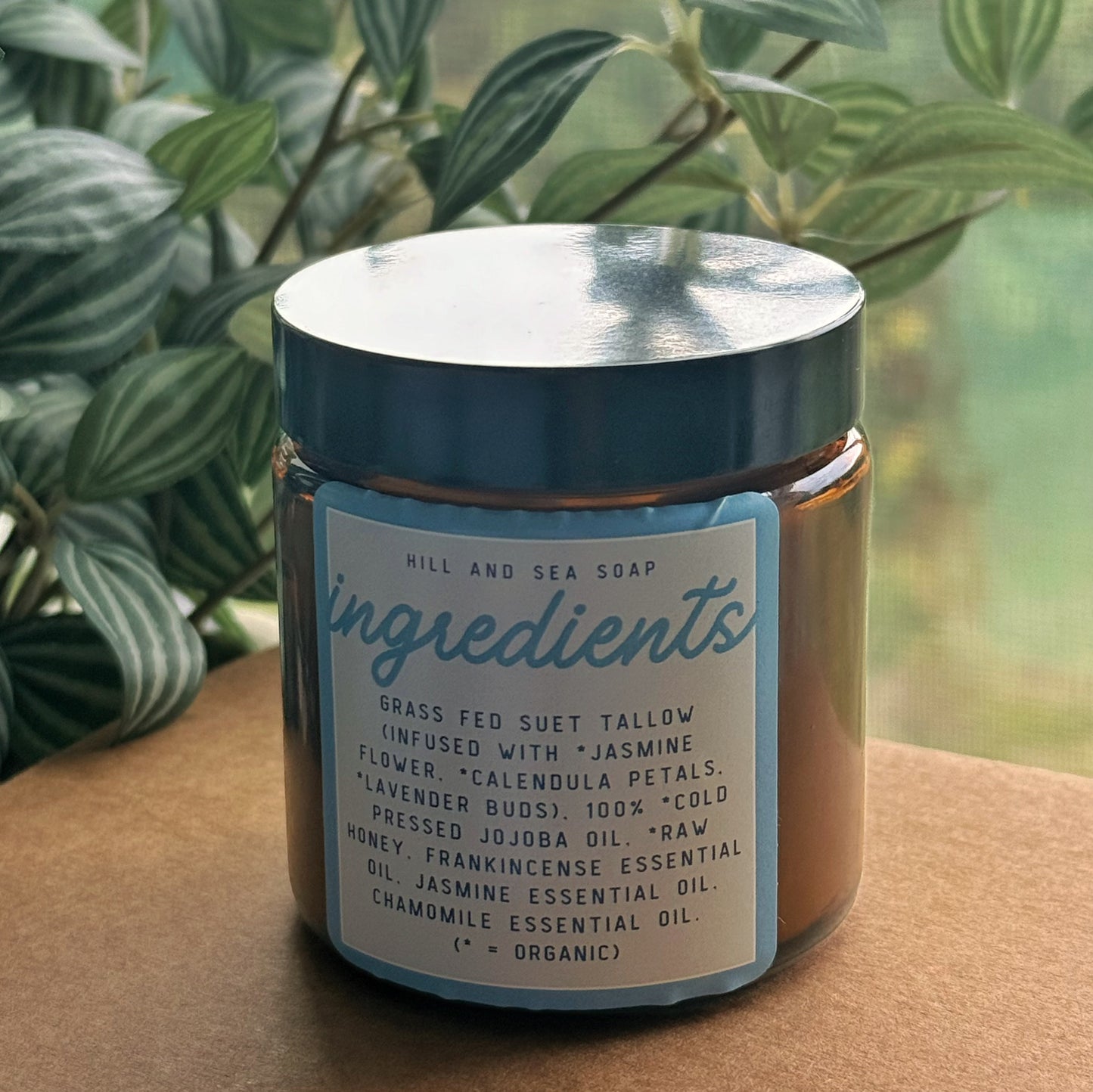 Herbal Infused Tallow Cream | 100% Grass Fed/Finished, Regeneratively Farmed, Suet Tallow