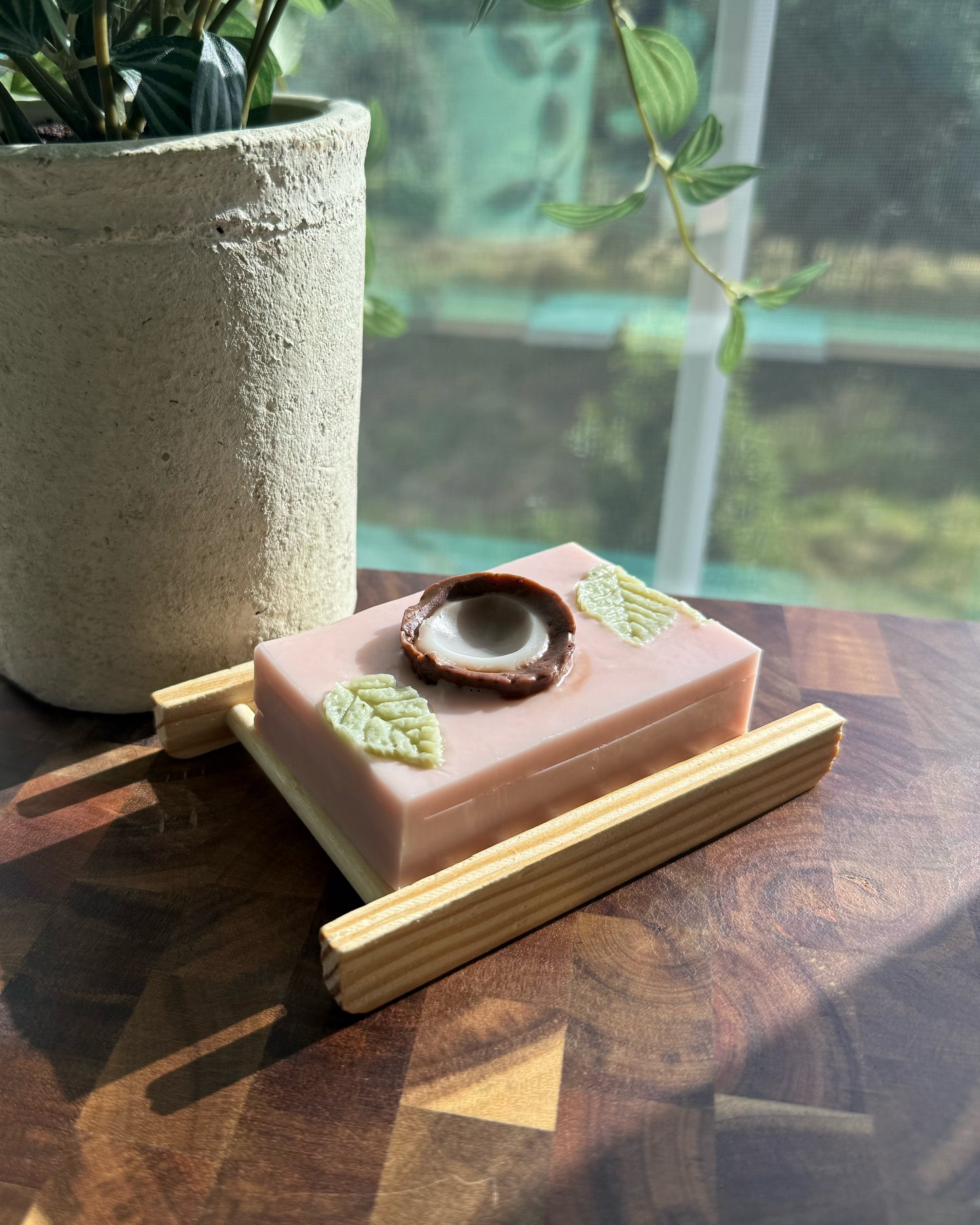 Bamboo Soap Ladder