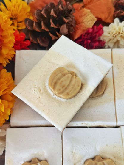 Pumpkin Spiced Cheesecake | soap + scrub