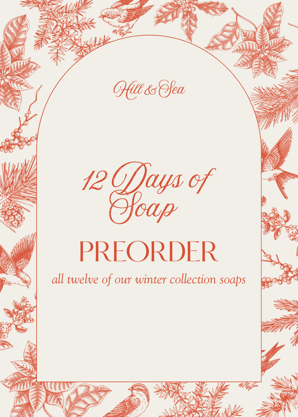 12 Days of Soap | PREORDER Winter Collection Soaps • Ships 12/1