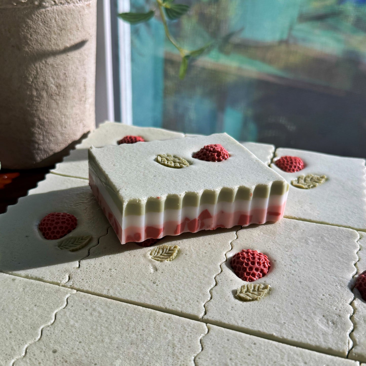 Strawberry Matcha | Soap + Scrub