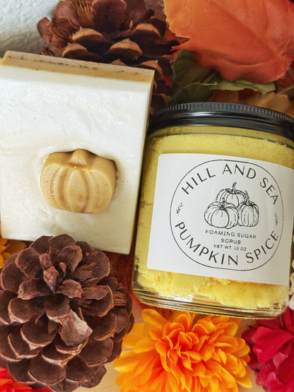 Pumpkin Spiced Cheesecake | soap + scrub