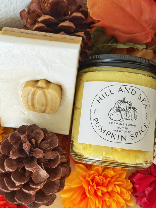 Pumpkin Spiced Cheesecake | soap + scrub