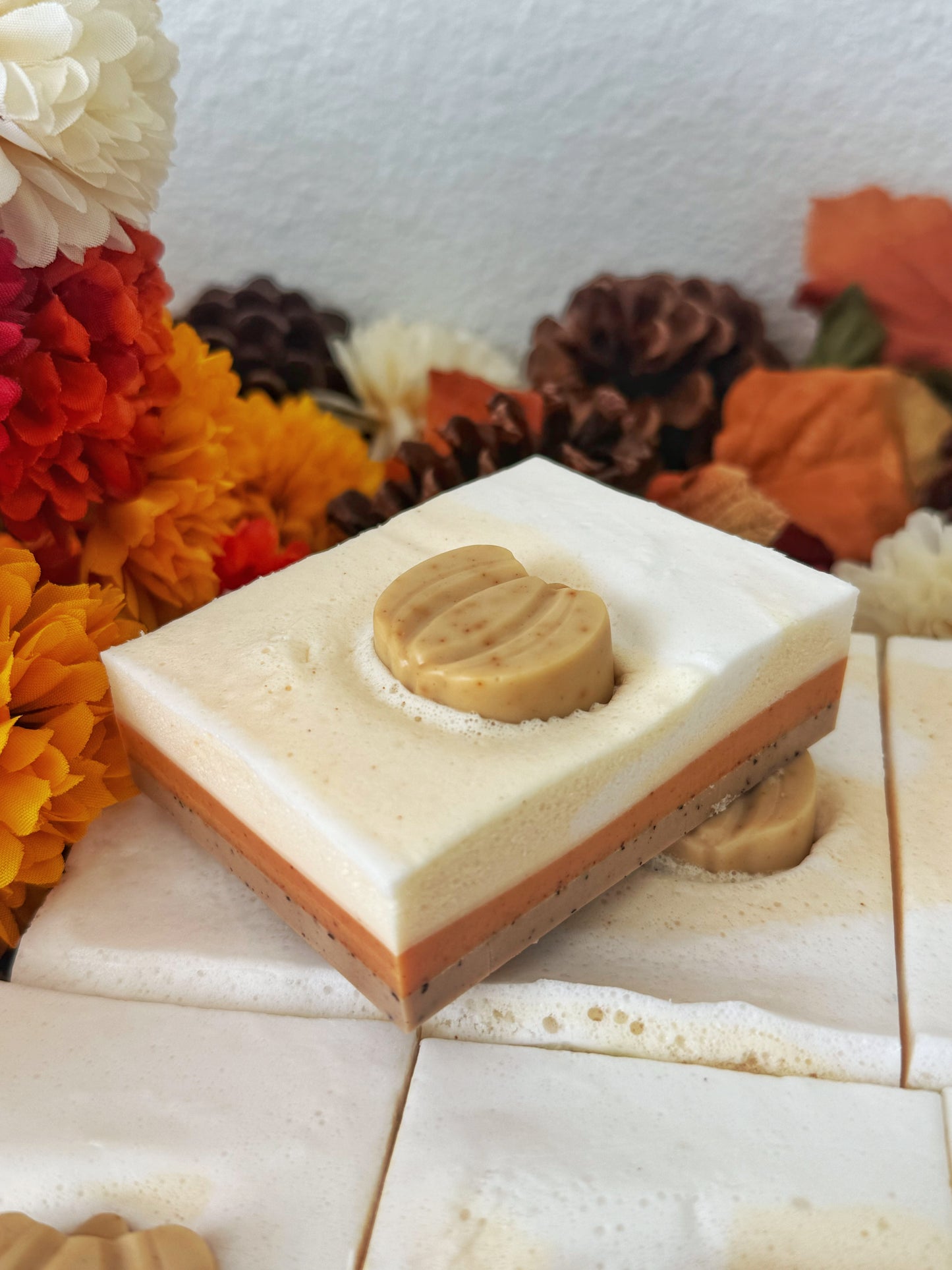 Pumpkin Spiced Cheesecake | soap + scrub
