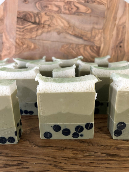 Matcha Latte with Boba | Goat Milk Soap